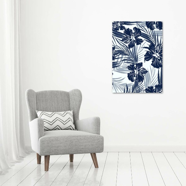 Canvas print Tropical flowers