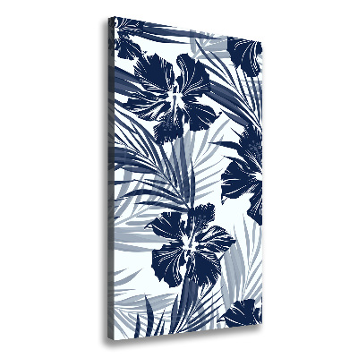 Canvas print Tropical flowers