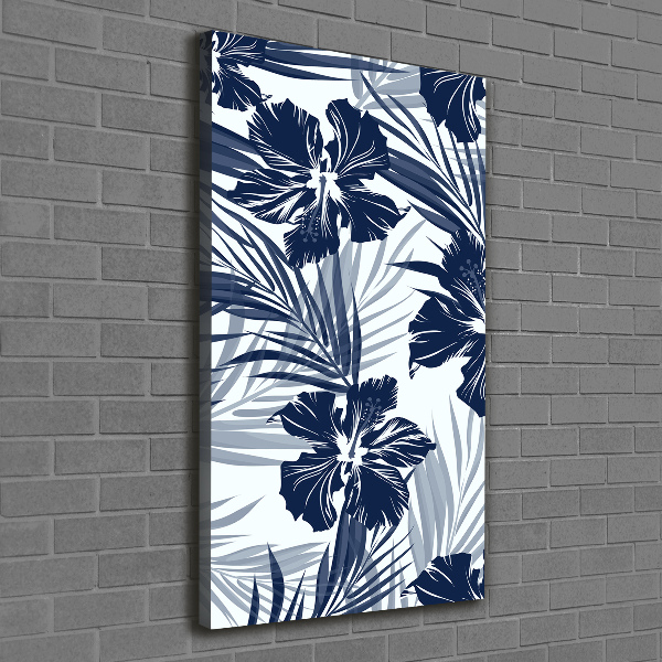 Canvas print Tropical flowers