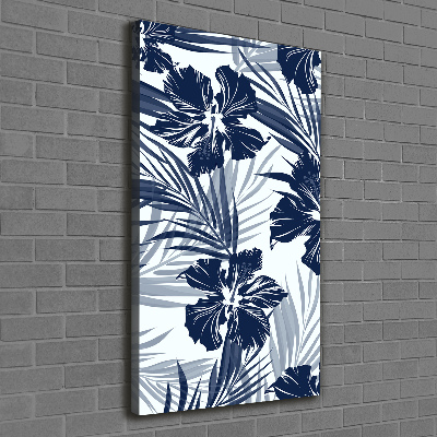 Canvas print Tropical flowers