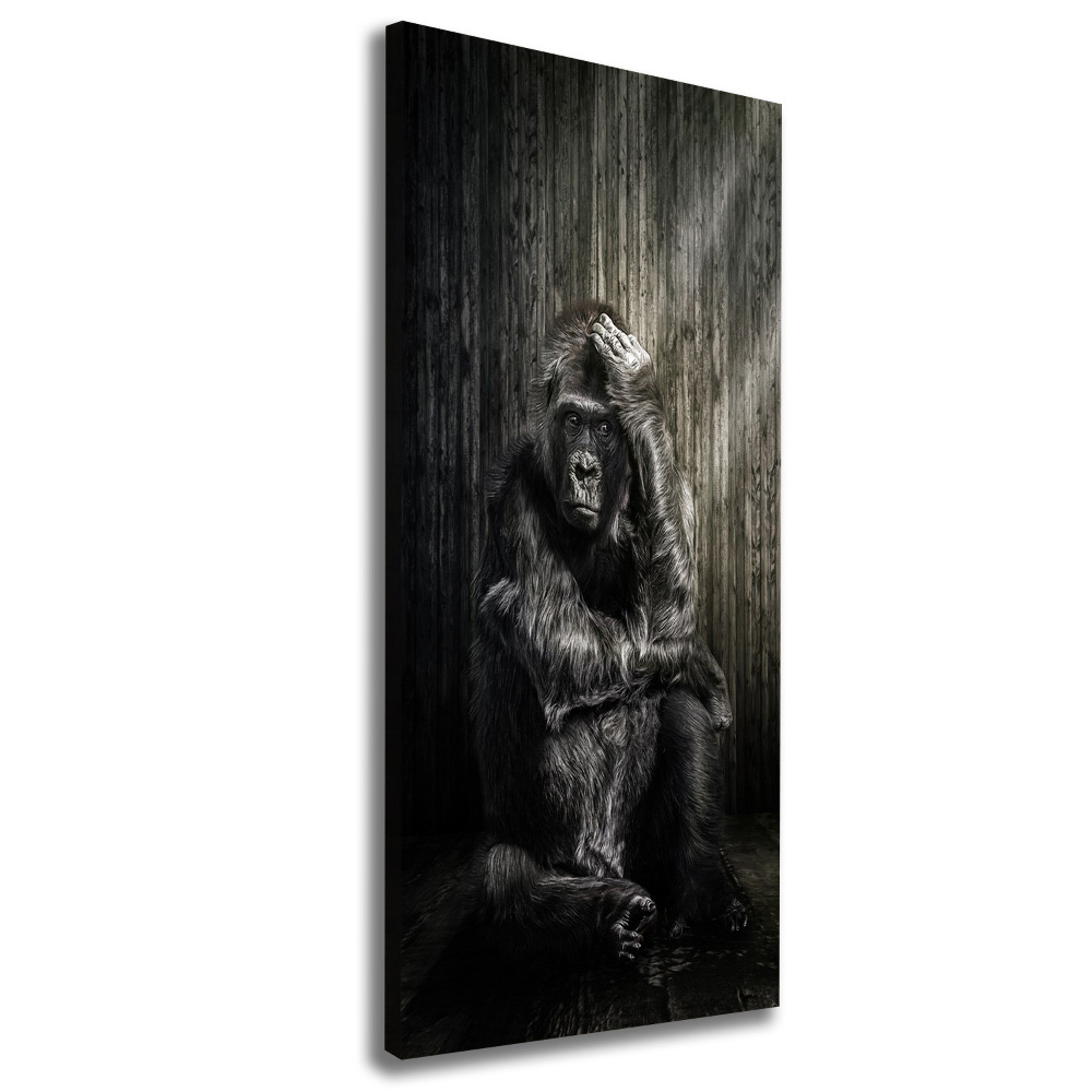 Canvas wall art Gorilla