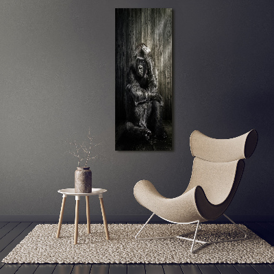 Canvas wall art Gorilla