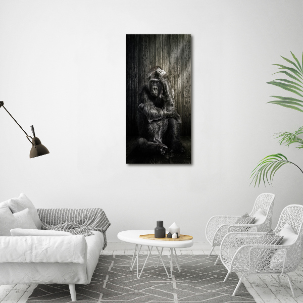 Canvas wall art Gorilla