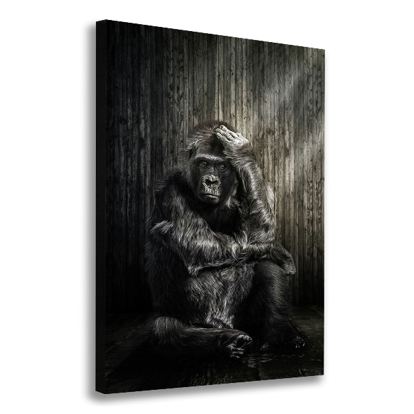 Canvas wall art Gorilla