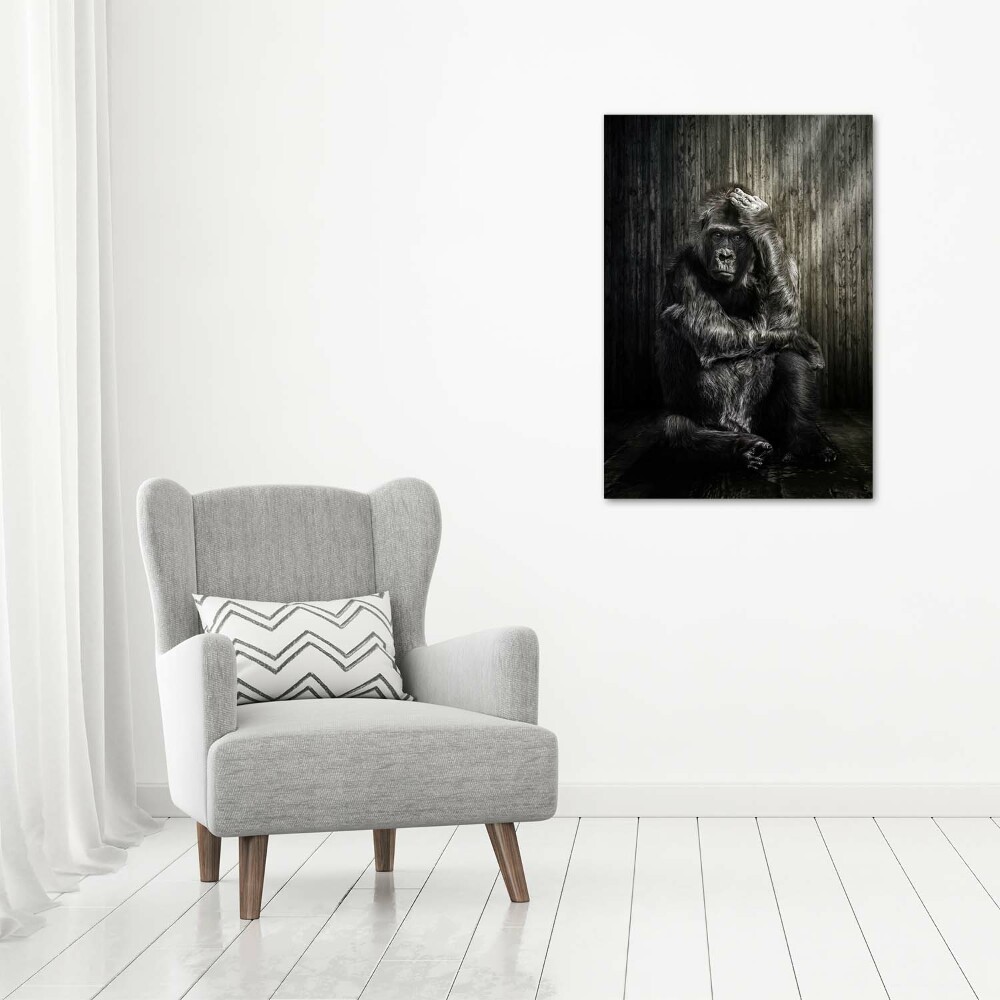 Canvas wall art Gorilla