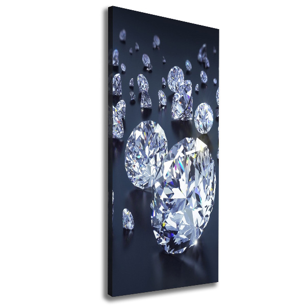 Canvas wall art Diamonds