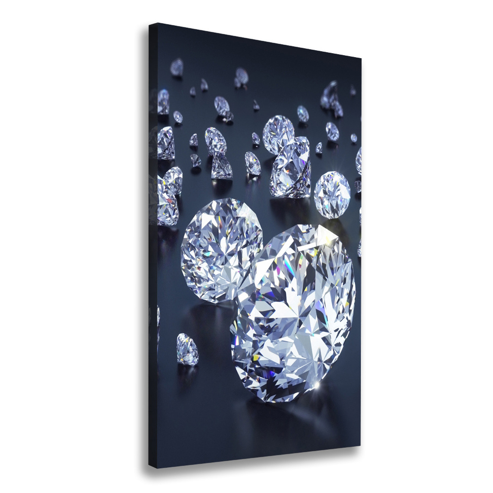 Canvas wall art Diamonds