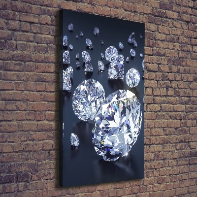 Canvas wall art Diamonds