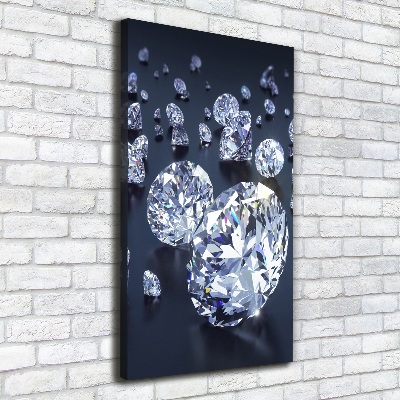 Canvas wall art Diamonds