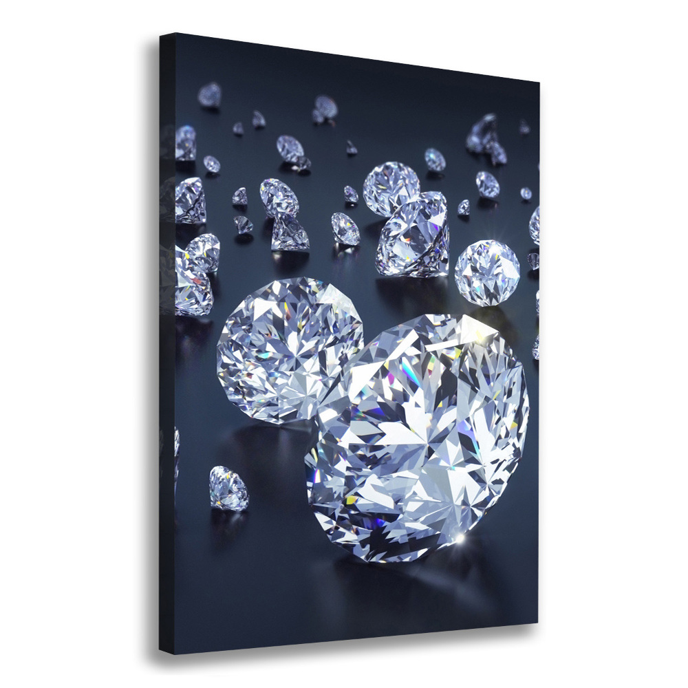 Canvas wall art Diamonds