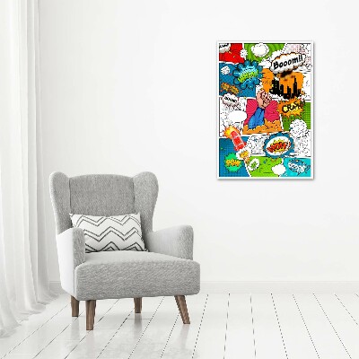 Canvas print Comic book