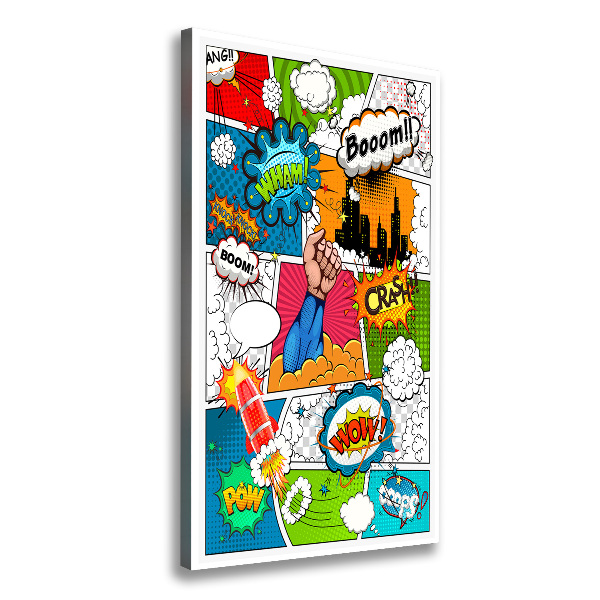 Canvas print Comic book