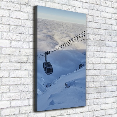 Canvas wall art Roller coaster