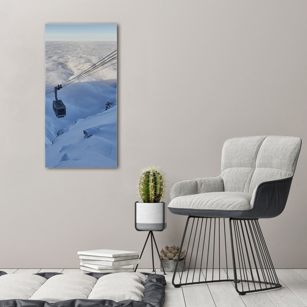 Canvas wall art Roller coaster