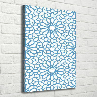 Wall art canvas large Oriental pattern