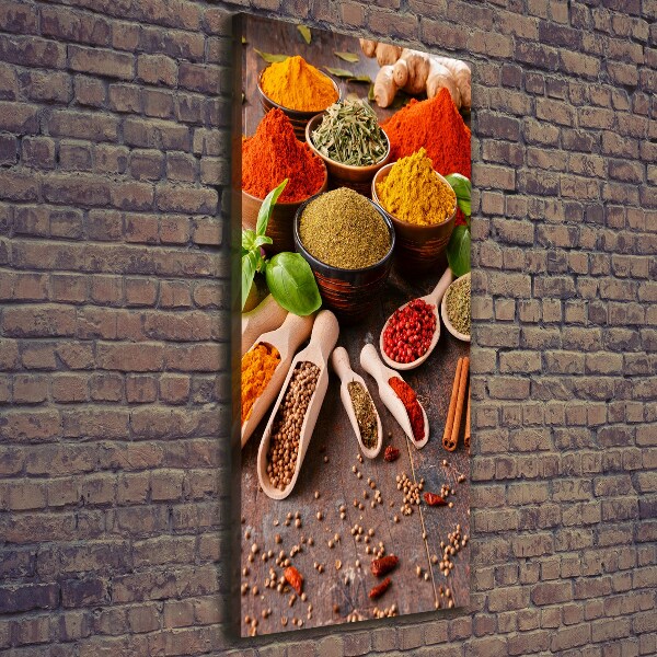 Canvas wall art Spices