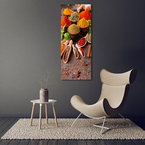 Canvas wall art Spices