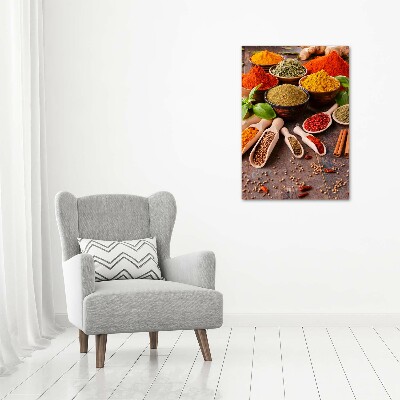 Canvas wall art Spices