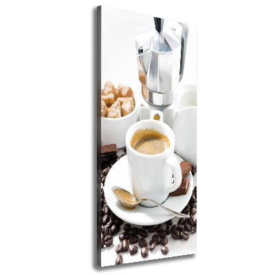 Large canvas wall art Cup of coffee