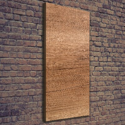 Canvas wall art Wooden background