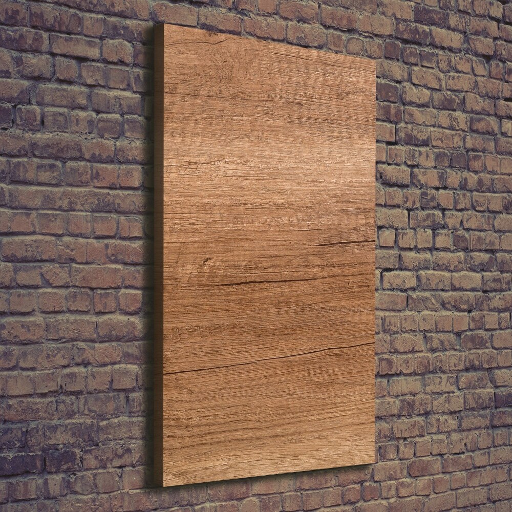 Canvas wall art Wooden background