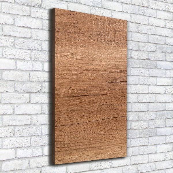 Canvas wall art Wooden background