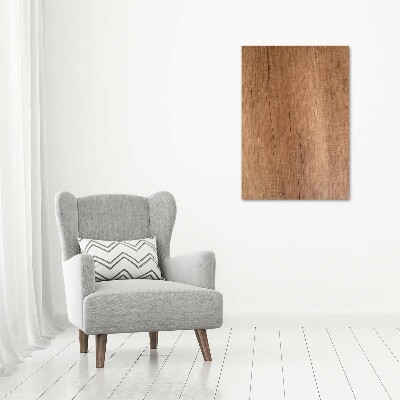 Canvas wall art Wooden background