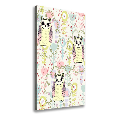 Canvas wall art Owls