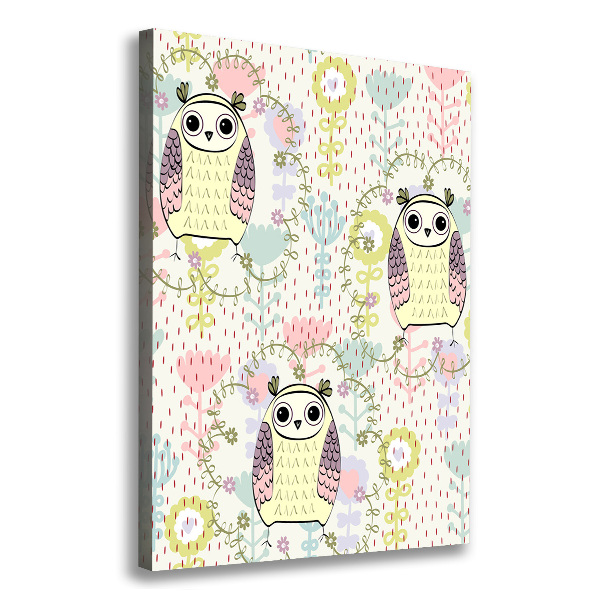 Canvas wall art Owls