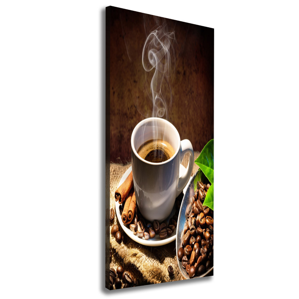 Wall art canvas large Cup of coffee