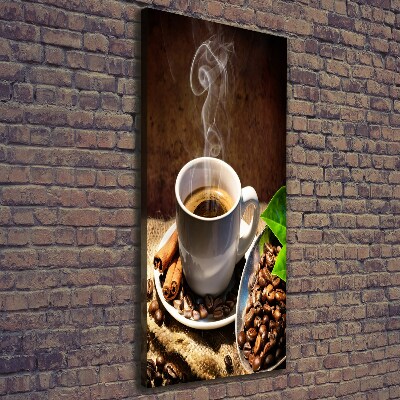 Wall art canvas large Cup of coffee