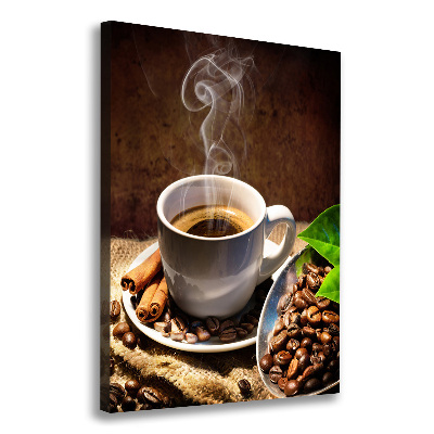 Wall art canvas large Cup of coffee