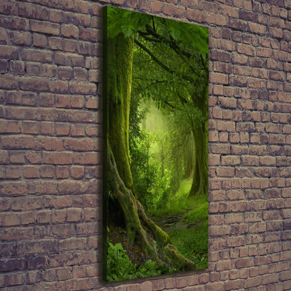 Canvas wall art Tropical jungle