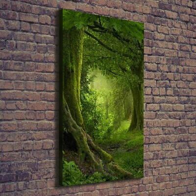 Canvas wall art Tropical jungle