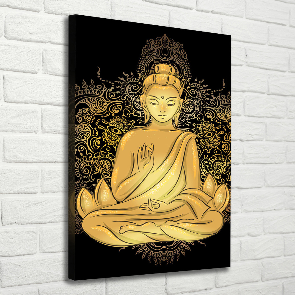 Canvas print Buddha and Mandala