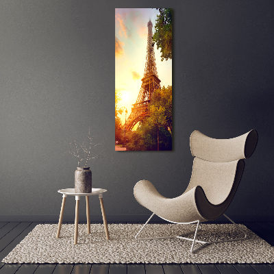 Picture canvas print Eiffel Paris tower