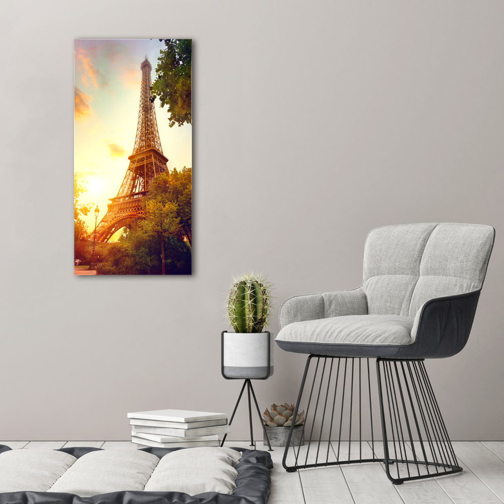 Picture canvas print Eiffel Paris tower