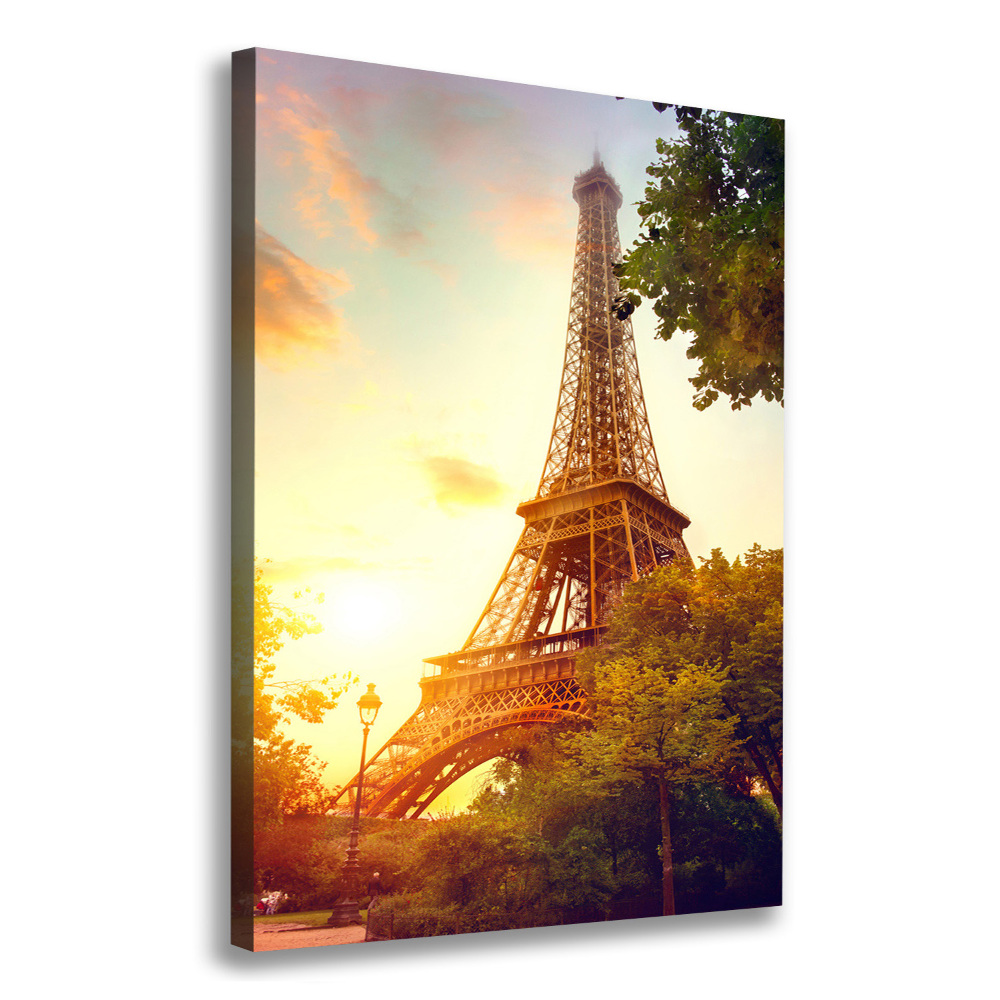 Picture canvas print Eiffel Paris tower