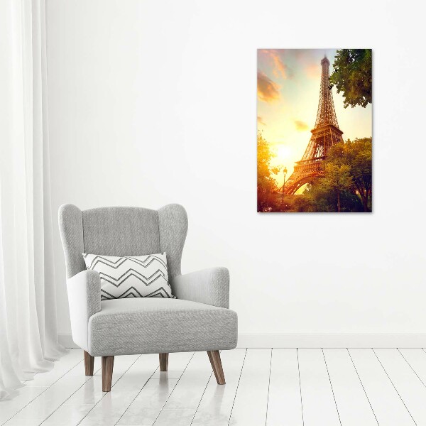 Picture canvas print Eiffel Paris tower