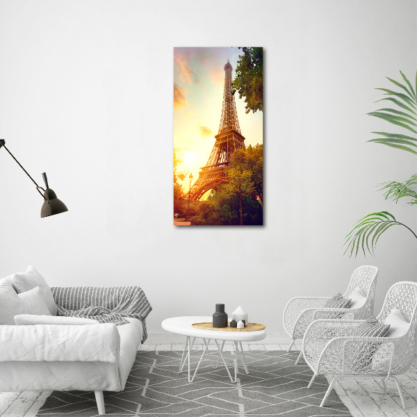 Picture canvas print Eiffel Paris tower