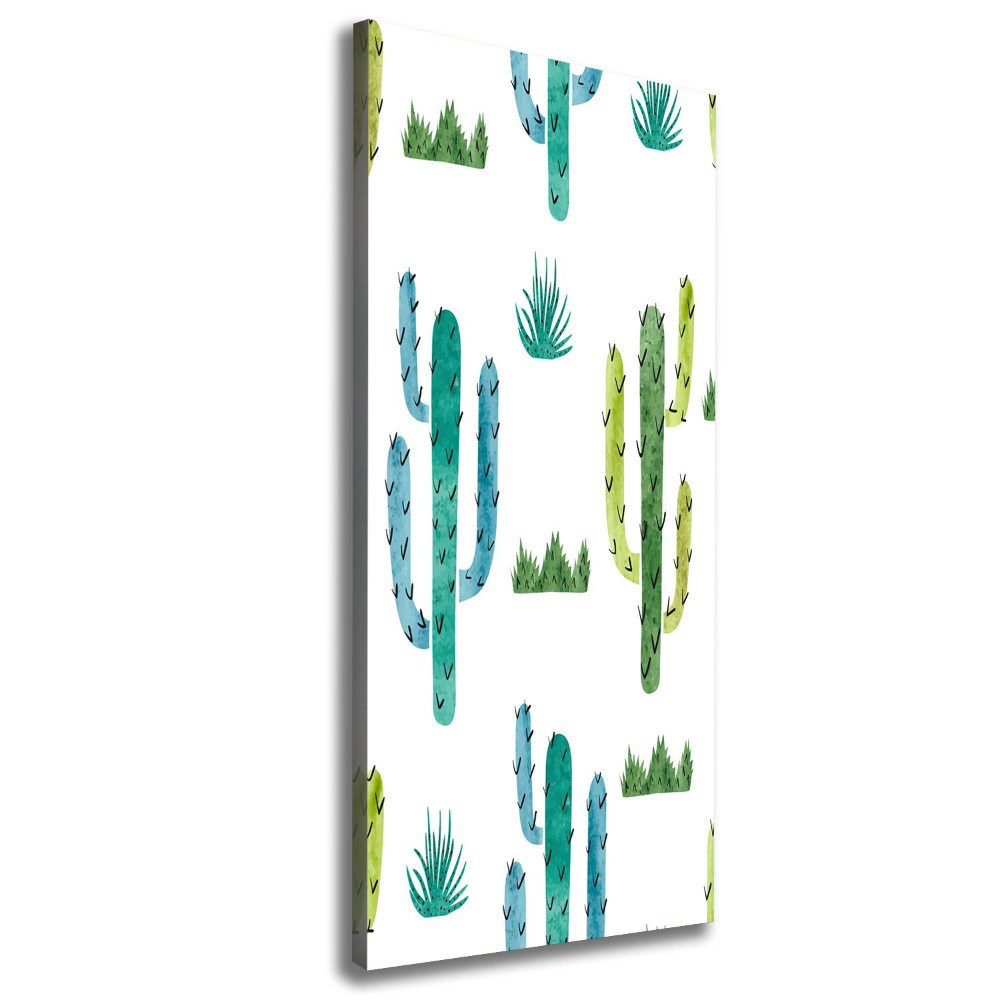 Wall art canvas Cacti