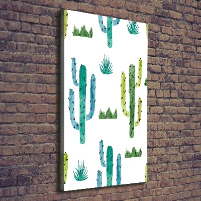 Wall art canvas Cacti