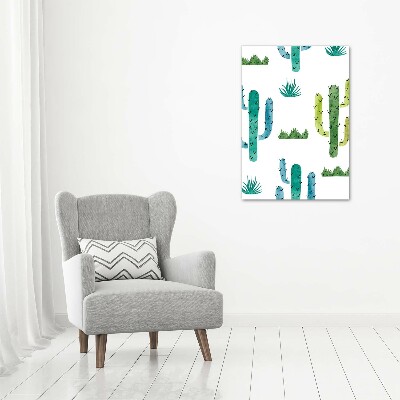 Wall art canvas Cacti