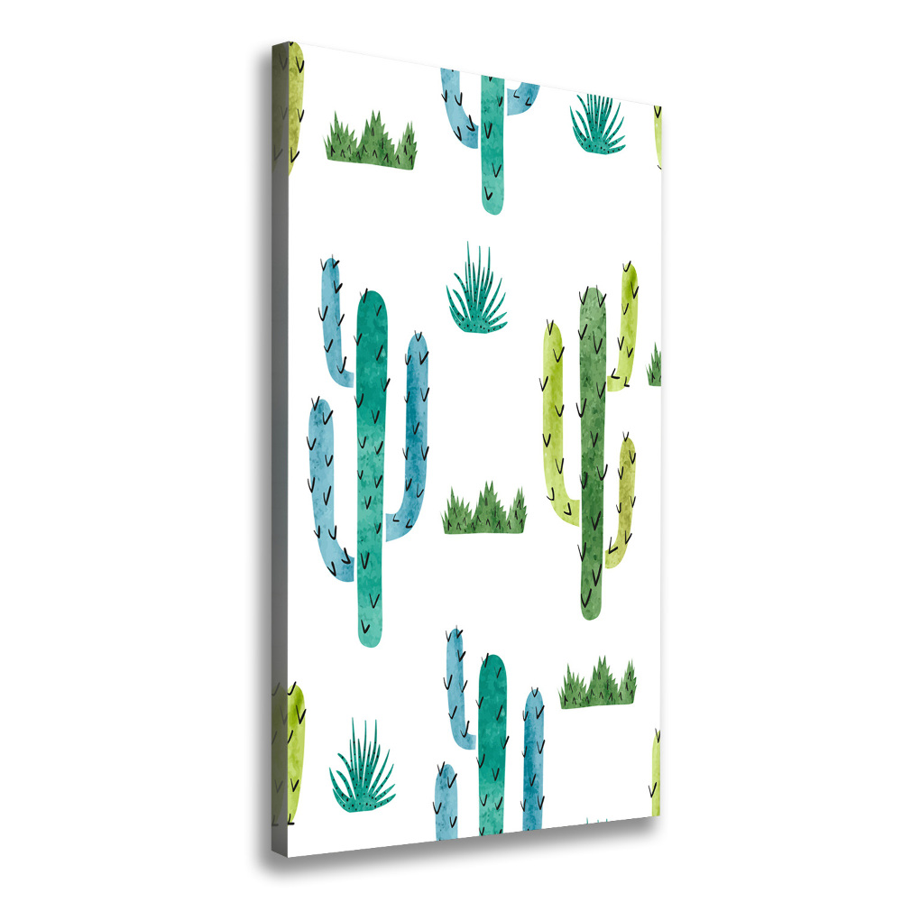 Wall art canvas Cacti