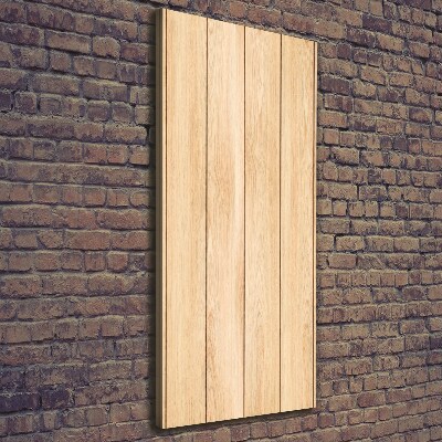 Large canvas wall art Wooden background