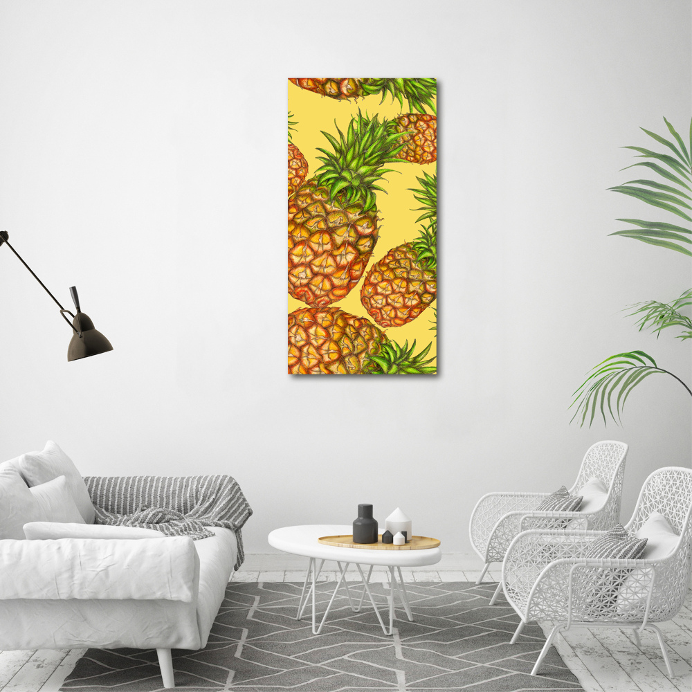 Canvas print Pineapple