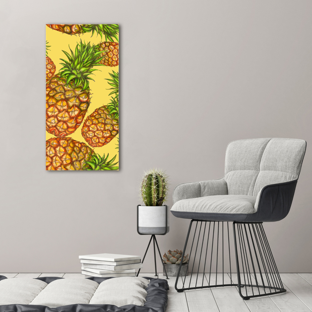 Canvas print Pineapple