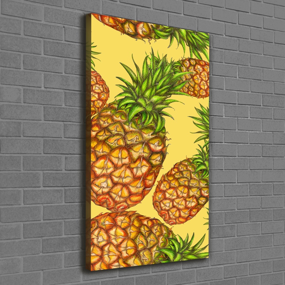 Canvas print Pineapple