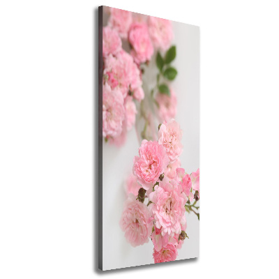 Large canvas wall art Wild Rose