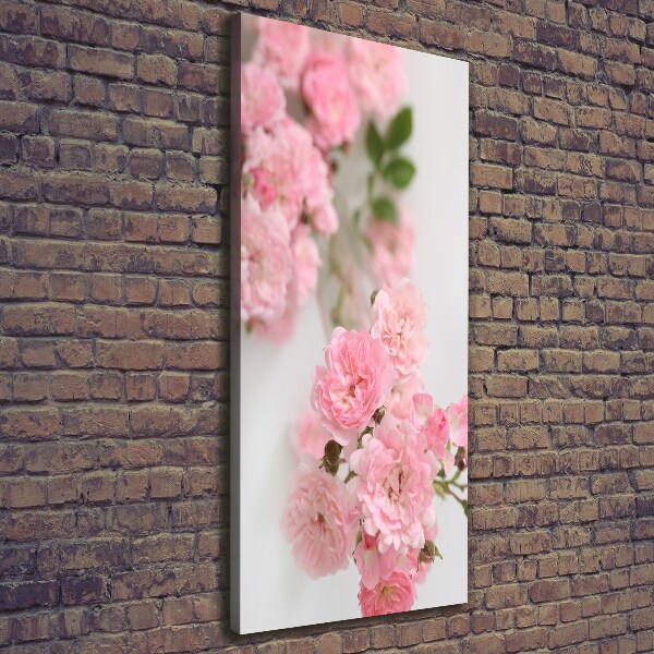 Large canvas wall art Wild Rose